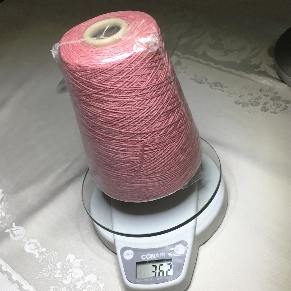 Crystal Palace Yarns, Baby Georgia,  Rose Color Cotton Yarn